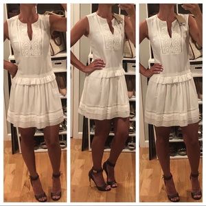 NWT Burberry Nanette Sleeveless Drop-waist Dress